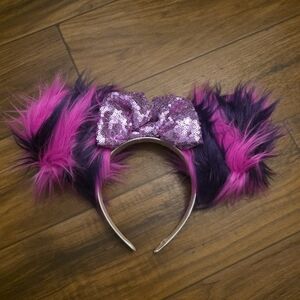 Disney ✨HANDMADE Minnie Mouse Ears Headband Cheshire Cat Inspo